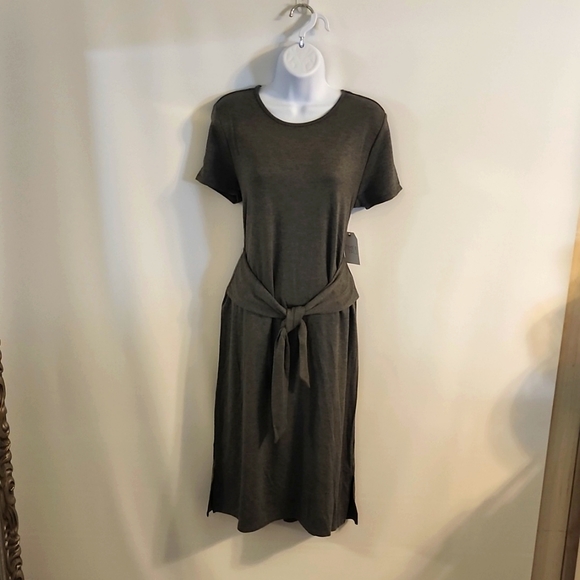 Time and tru tie waist knit dress - Picture 4 of 7